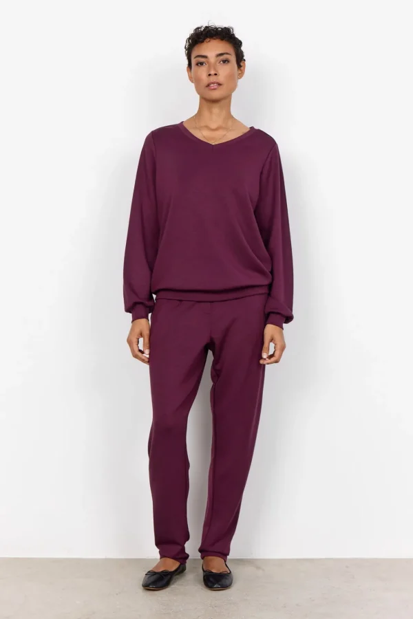 Blusar Och Skjortor | Comfy>Soyaconcept SC-BANU 194 Blus Bordeaux