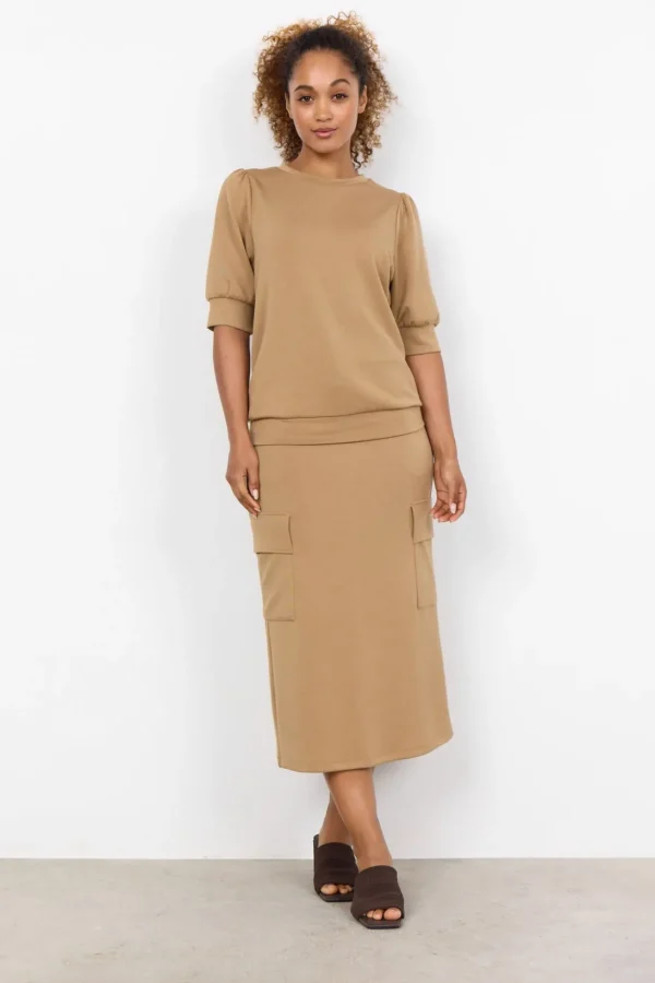 Blusar Och Skjortor | Comfy>Soyaconcept SC-BANU 83 Blus Camel