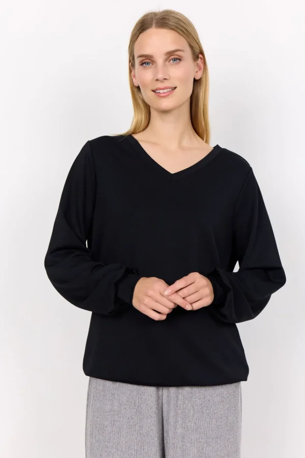 Blusar Och Skjortor | Comfy>Soyaconcept SC-BANU 194 Blus Svart