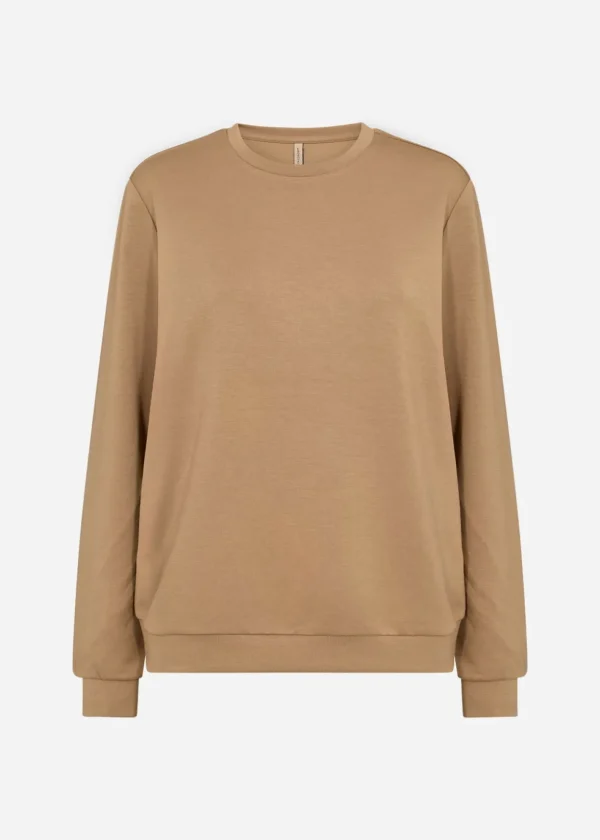 Blusar Och Skjortor | Comfy>Soyaconcept SC-BANU 185 Sweatshirt Camel