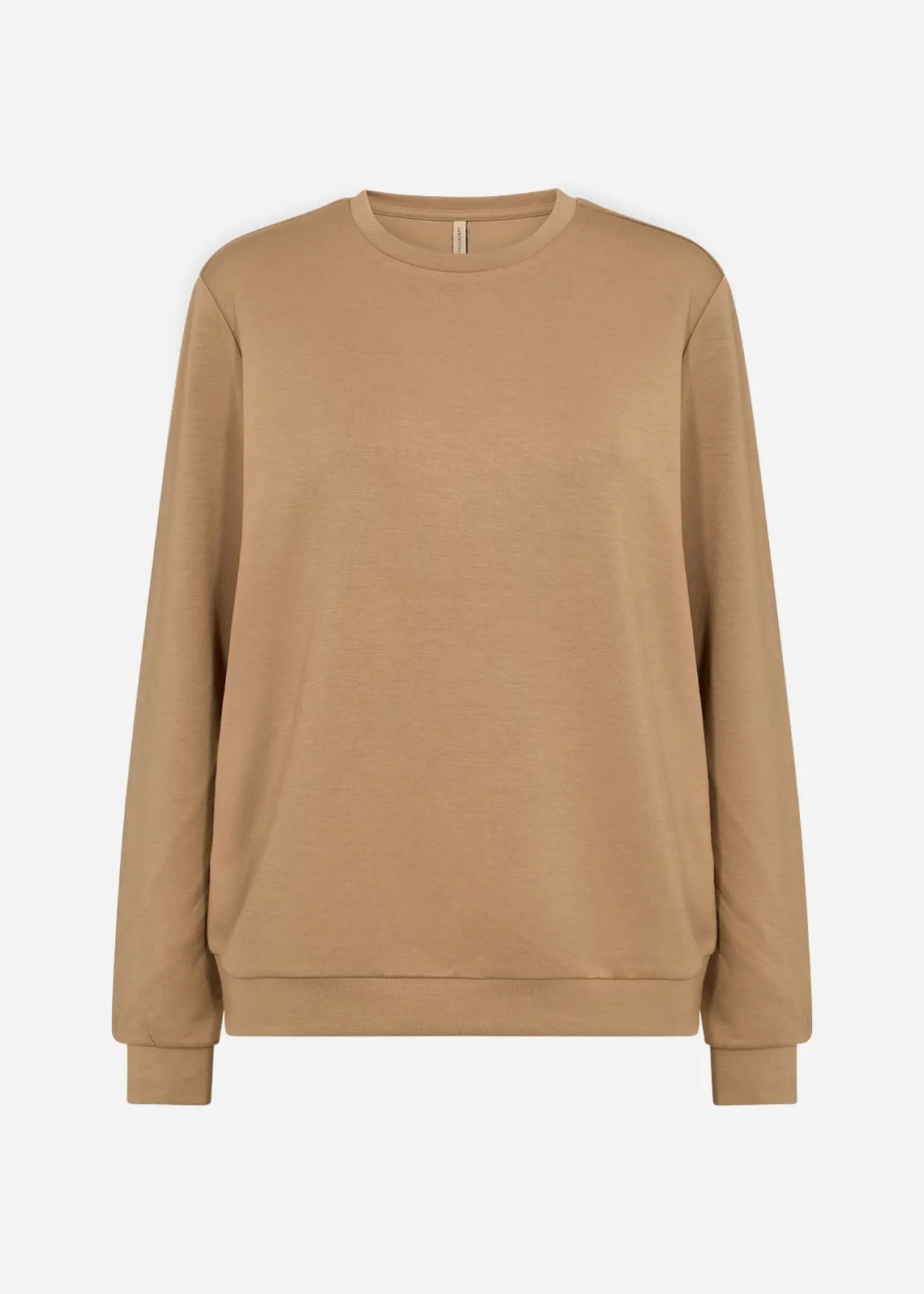 scbanu__sweatshirt_camel_5.webp Blusar Och Skjortor | Comfy>Soyaconcept SC-BANU 185 Sweatshirt Camel