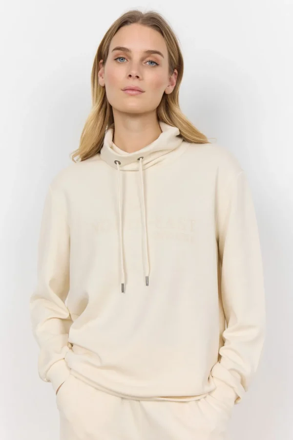 Blusar Och Skjortor | Comfy>Soyaconcept SC-BANU 196 Sweatshirt Cream