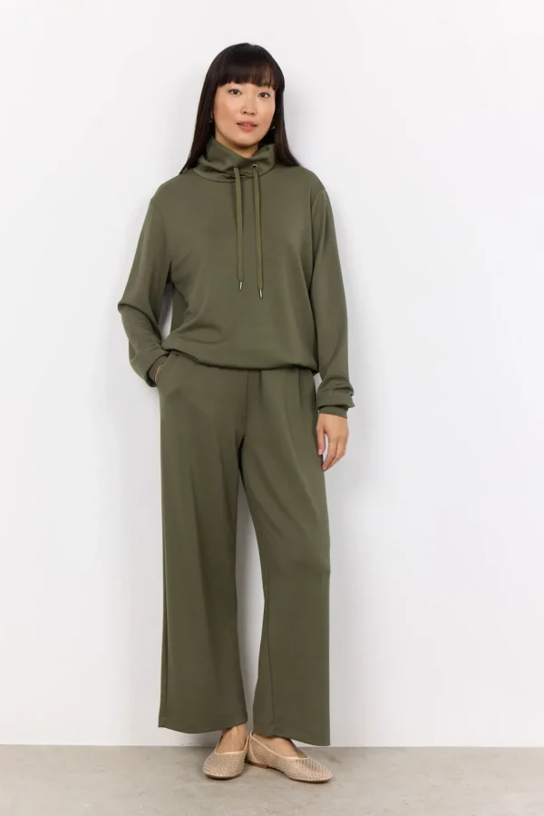 Blusar Och Skjortor | Comfy>Soyaconcept SC-BANU 125 Sweatshirt Oliv