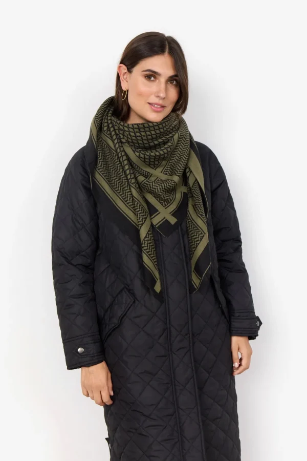 Accessories>Soyaconcept SC-BUKET 3 Scarf Oliv