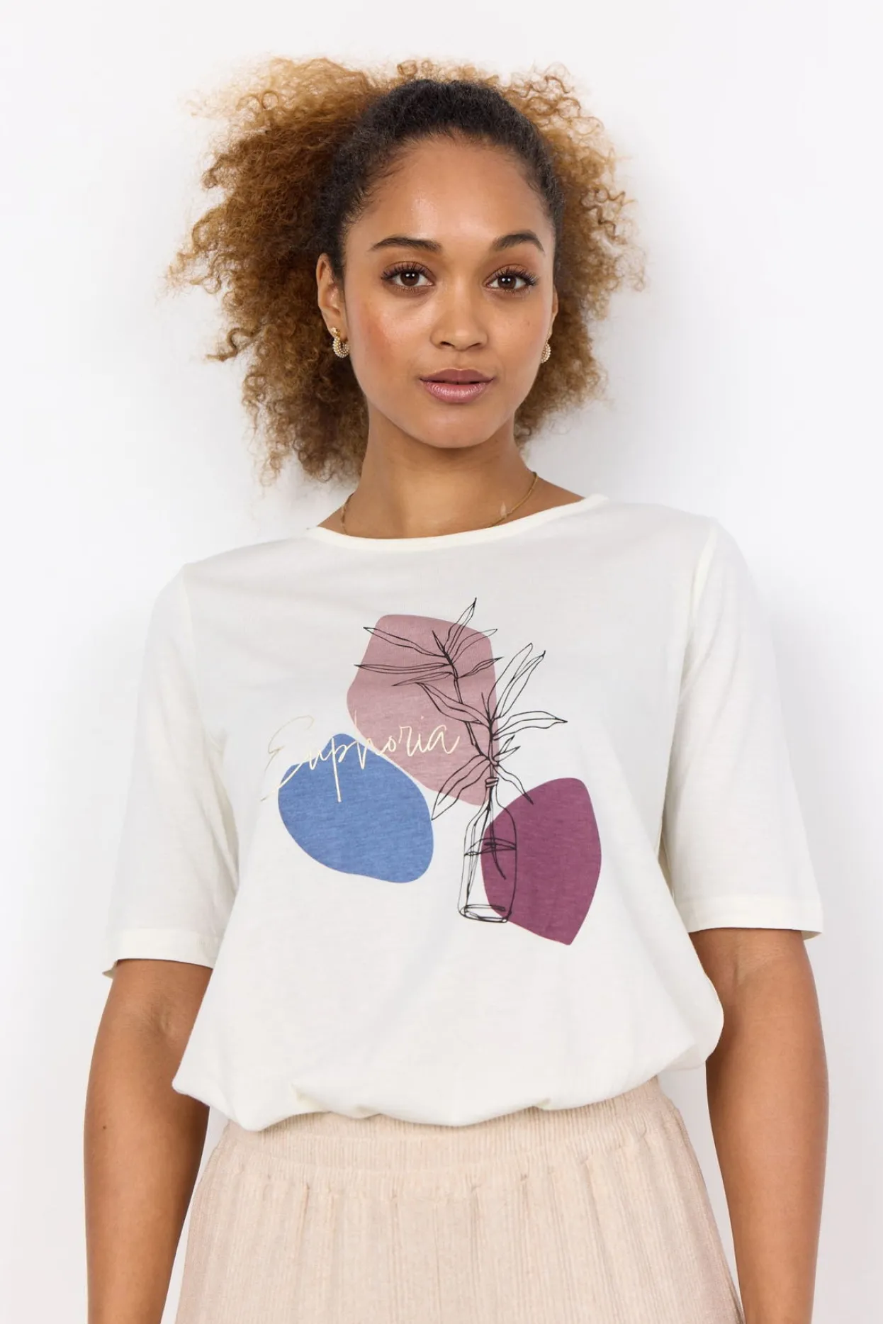 scfelicity_fp__tshirt_ros_0.webp Toppar>Soyaconcept SC-FELICITY FP 475 T-shirt Rosa