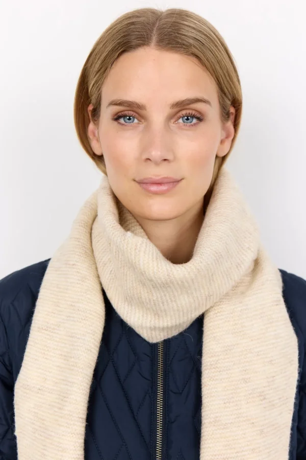 Accessories>Soyaconcept SC-FIVA 1 Scarf Cream