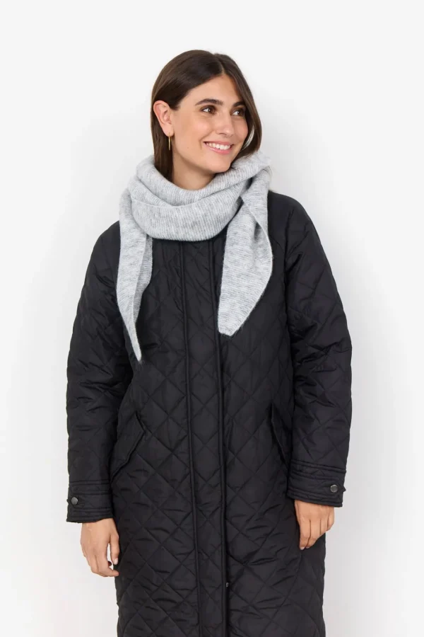 Accessories>Soyaconcept SC-FIVA 1 Scarf Ljusgrått