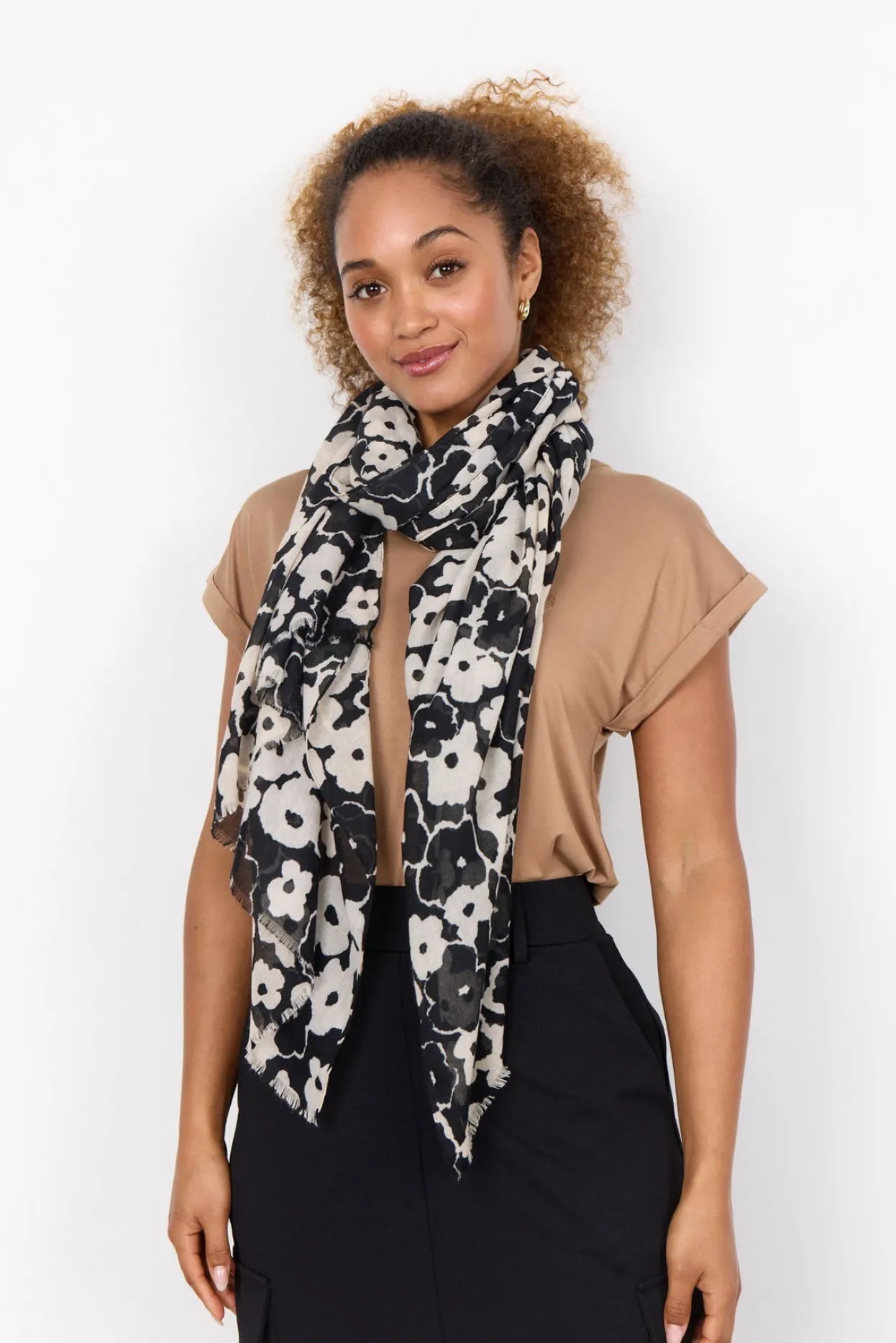 scfro__scarf_cream_0.webp Accessories>Soyaconcept SC-FRO 1 Scarf Cream