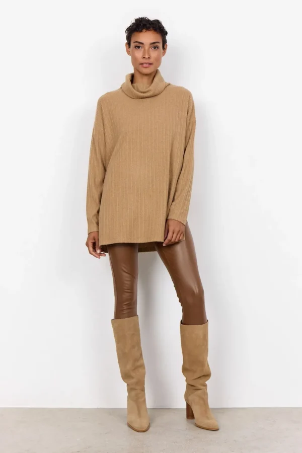 Blusar Och Skjortor | Comfy>Soyaconcept SC-ISEL 2 Tunika Camel