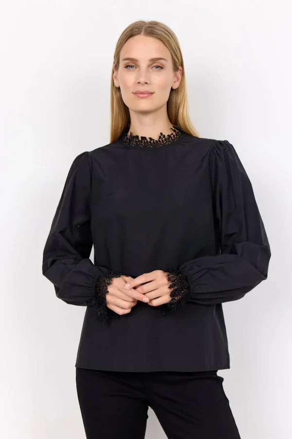 Blusar Och Skjortor>Soyaconcept SC-NETTI 82 Blus Svart