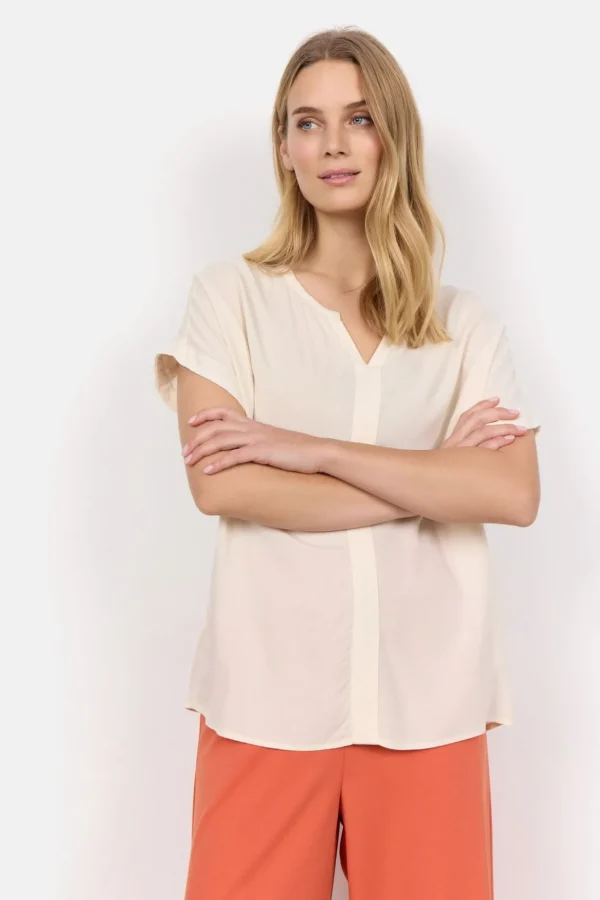 Toppar>Soyaconcept SC-RADIA 9 T-shirt Cream